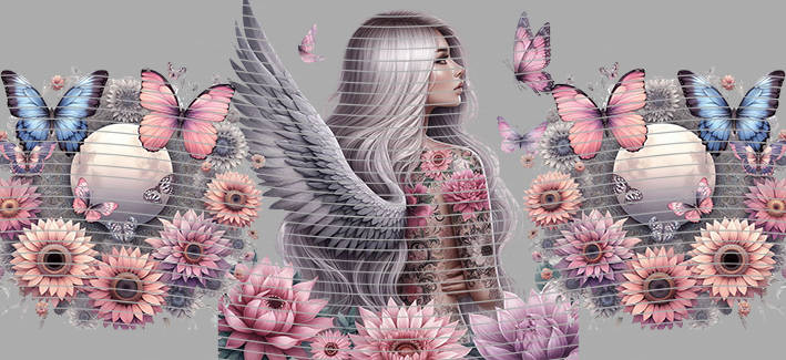 16oz Sunflower Girl-SU-246